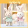 Hoodie Bunny Plush Keychain Toy Doll Cute Gift For Kids And Backpack Decoration