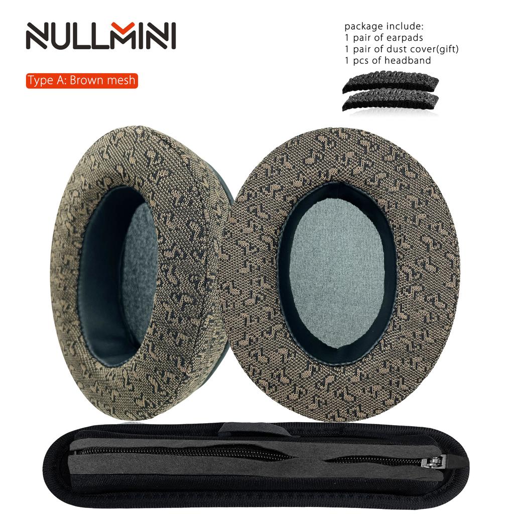 NullMini Replacement Earpads for CoolerMaster MH750, MH751, MH752,MH670 Headphones Ear Cushion Earmuffs Headset Headband