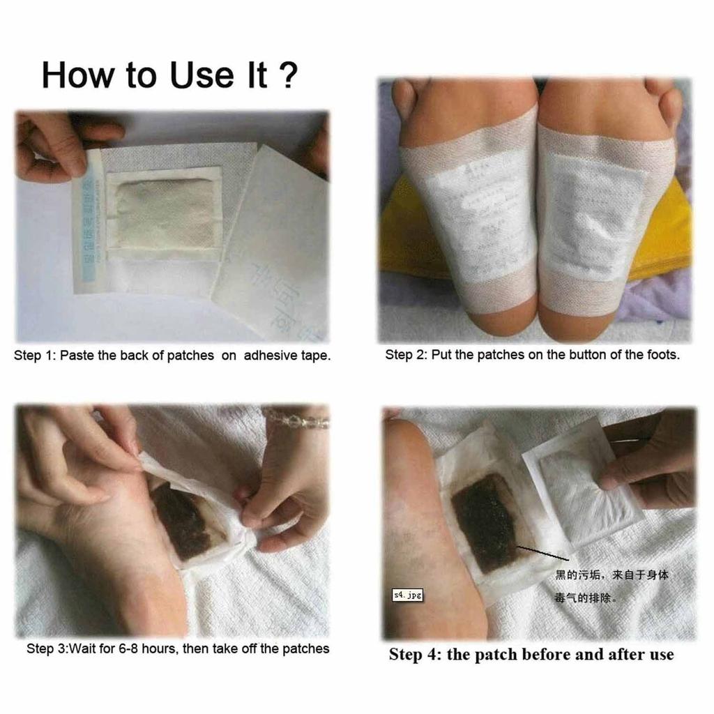 50 шт. пластырь для ног, клейкий травяной стикер для похудения, уход за здоровьем, массаж, детоксикация, подушечки для ног, очистка тела от токсинов, обезболивающий пластырь
