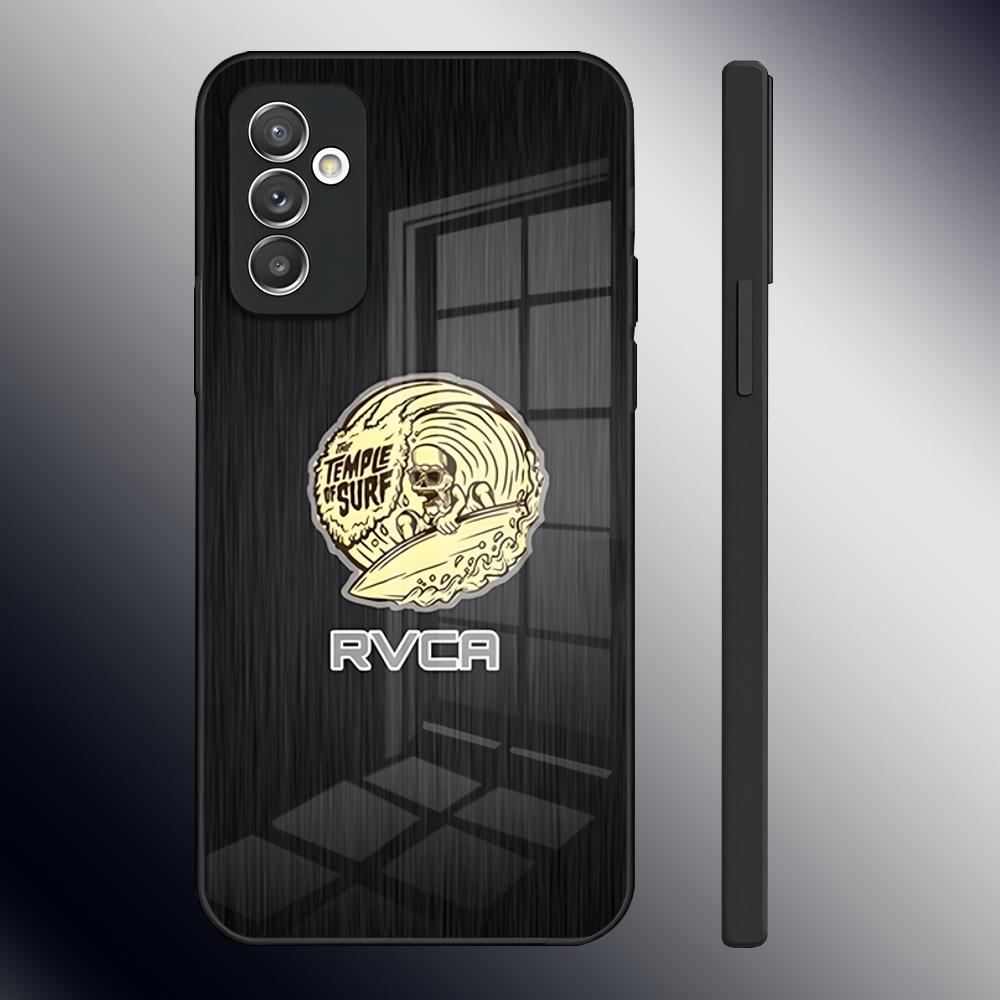 Роскошный чехол для телефона R-RVCA-S для Samsung S26 S24 Ultra S22 S23 S25 S20 Fe S21 Plus A16 A54 A34 A53 Стеклянная крышка