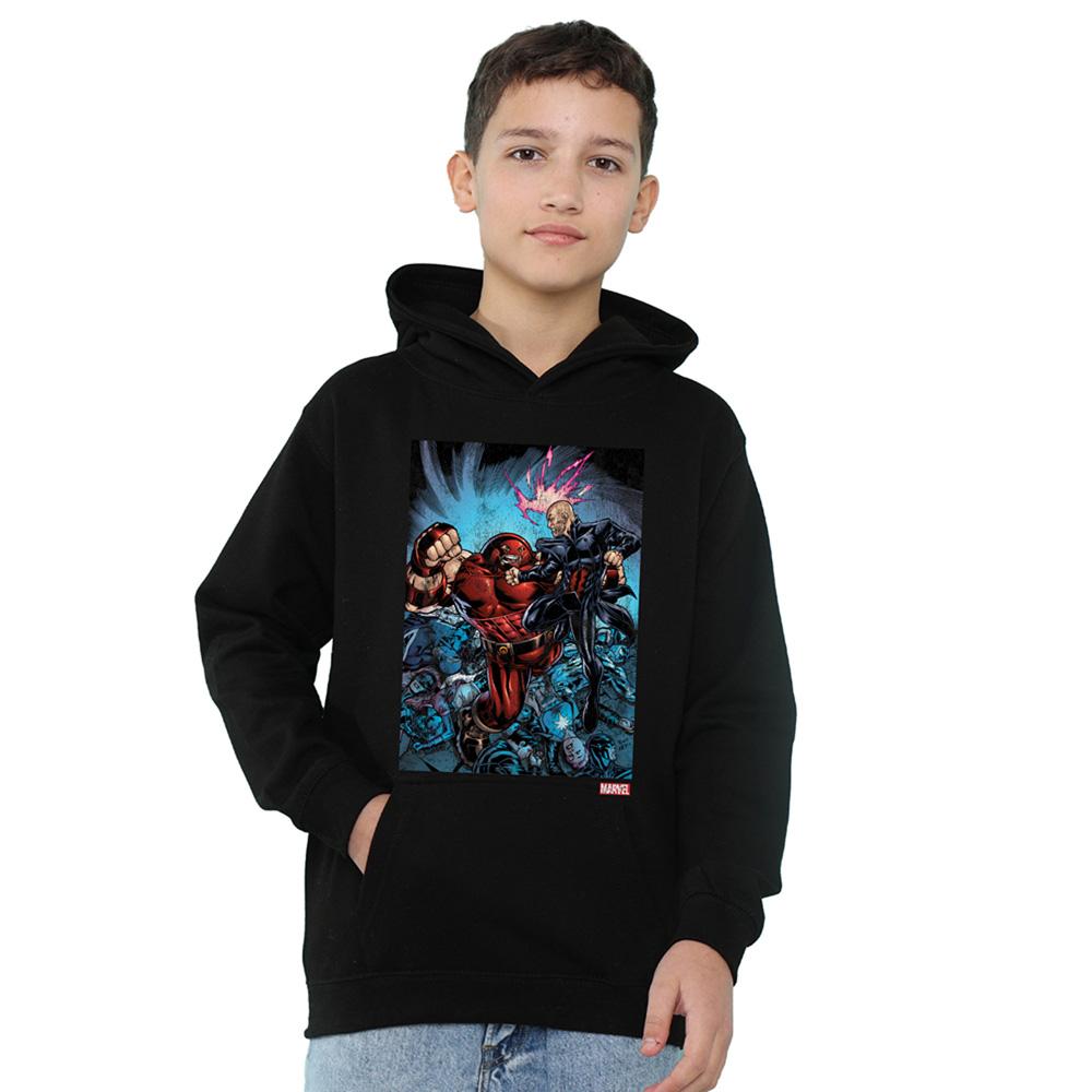 X-Men Childrens/Kids Destroy Juggernaut Pull Over Hoodie