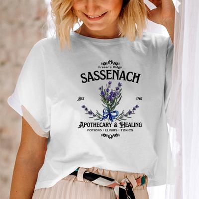 Футболка Sassenach Клэр Фрейзер Чужестранка Серия книг Футболка Джейми Фрейзер Футболка Фрейзер Ридж Клан Сассенах Подарок для фаната Чужестранка Подарок