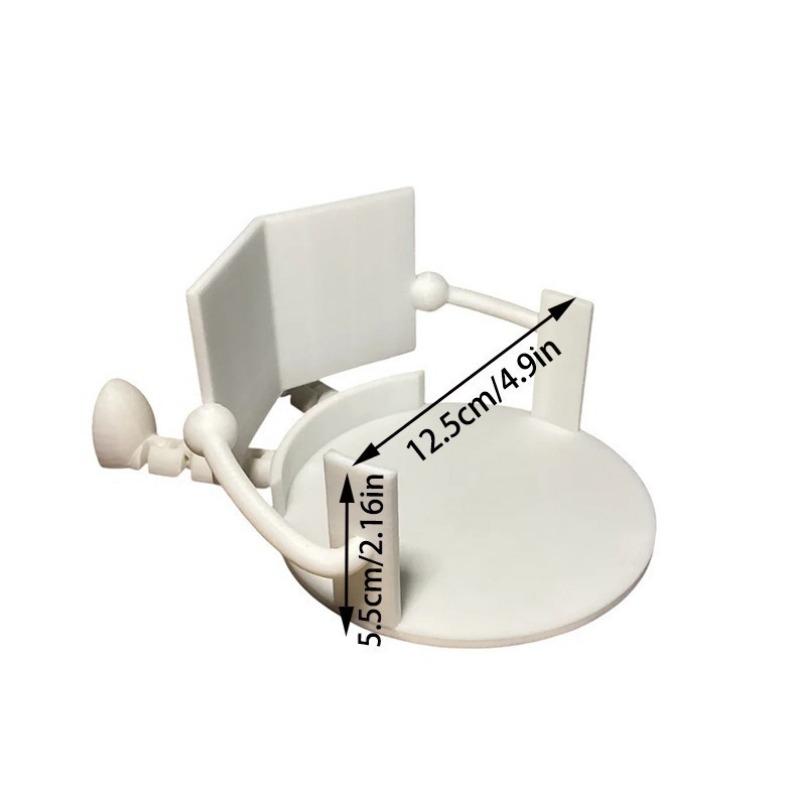 1PC toilet paper holder 3D printing reading partner roll paper holder ornament