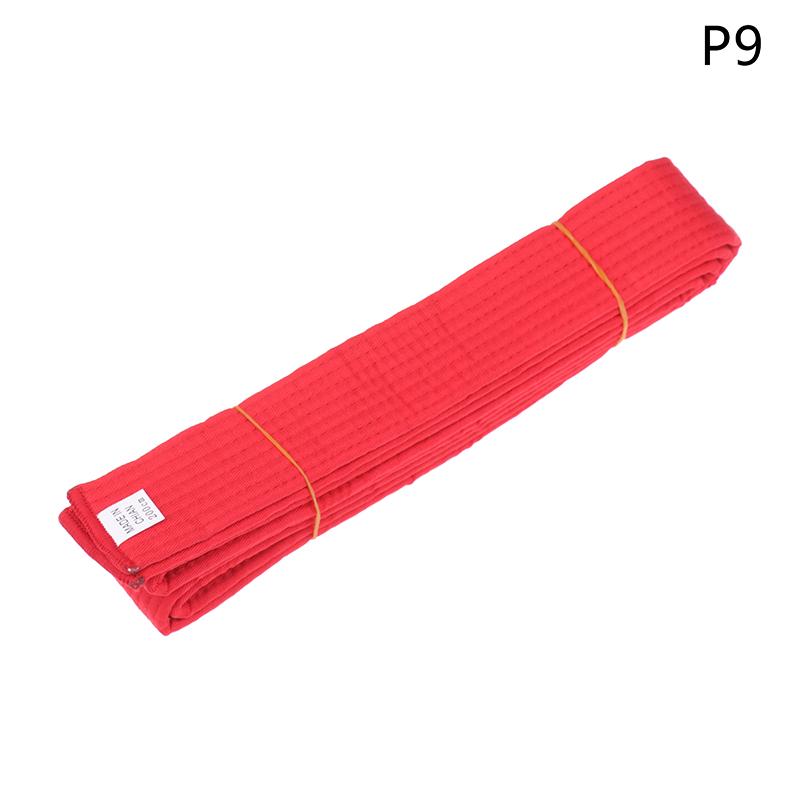 1 шт. 200 см Пояс Тхэквондо ИТФ Цветной пояс Боевые искусства Каратэ Дзюдо Аксессуары для униформы Качественный хлопковый пояс