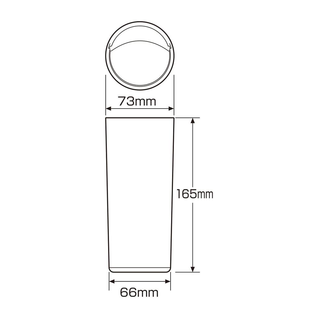 SEIWA WA96 Car Trash Bottle Cup Black with Carbon Soft Material Can, Dust, Holder, Fiber, Cylindrical,