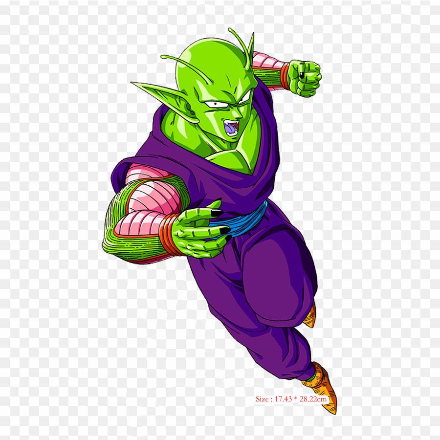 Patches For Clothes Bag Iron On Thermal Stickers Dbz Evil Goten Goten Gohan Pattern Washable Heat Transfer