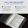 Rechargeable Flat Led Reading Book Light for Reading at Night Treasure Box Dimmable Panel Plate Lamp 3 Colors Timer Full Page Light Eye-Friendly Glow