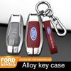 New 2026 Car Sticker 2025 Hot Zinc Alloy Car Remote Key Case Cover For Ford Fusion Mondeo Mustang F-150 Explorer Edge 2015 2016
