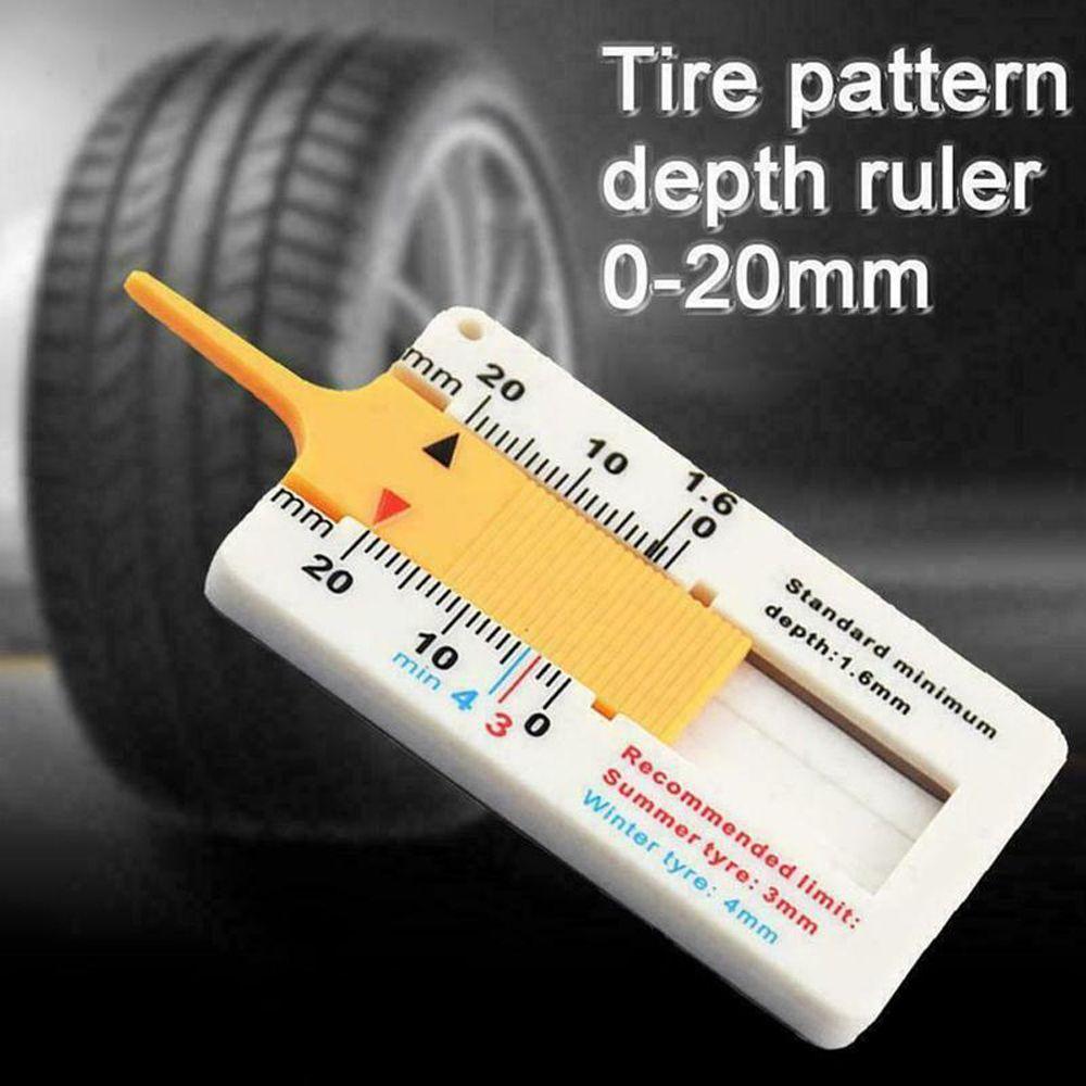 Measurement Supply Tire Pattern Depth Ruler Depth Indicator Depth Gauge Car Tyre Tread Depthometer