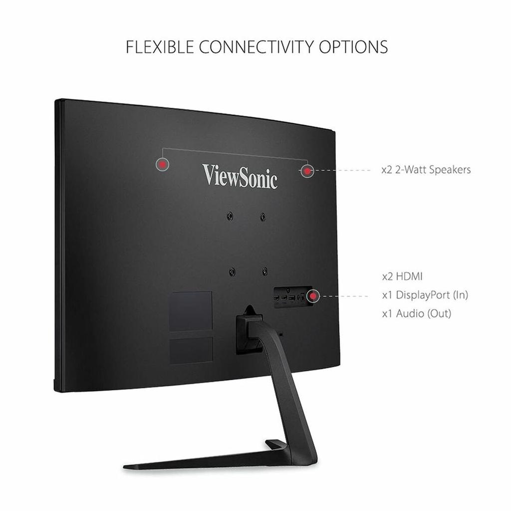 Монитор ViewSonic VX2718-2KPC-MHD 27" LED Изогнутый 165 Гц VA Без мерцания
