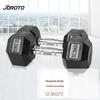 JOROTO Eco-Friendly Rubber-Coated Hex Dumbbells