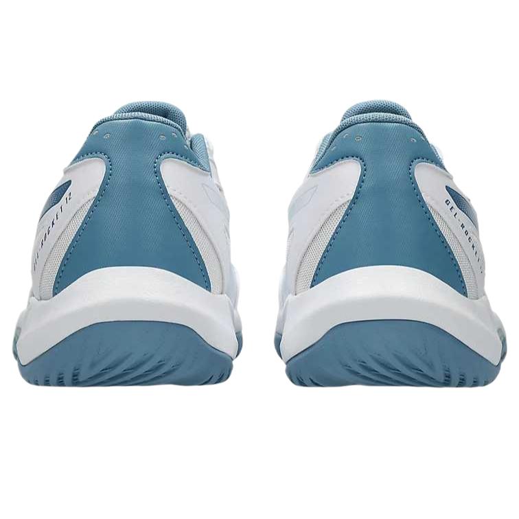 Asics Кроссовки Gel-Rocket 12 с круглым носком, на шнуровке, на толстой подошве, дышащие, поддерживающие, низкие, волейбольные, мужские, 1071A115-103