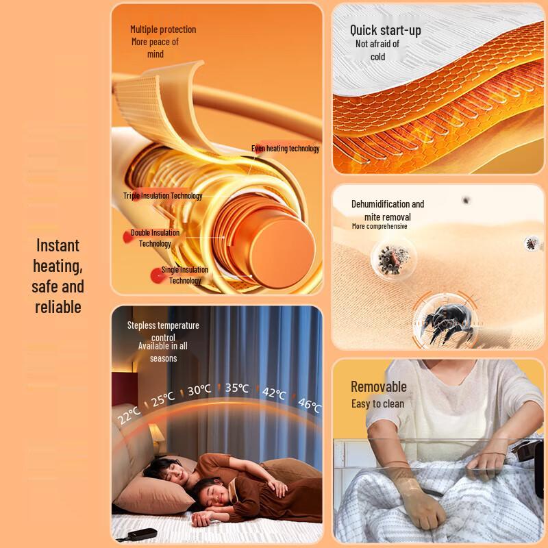 Philips Graphene Smart Electric Blanket CN plug (adapter included)