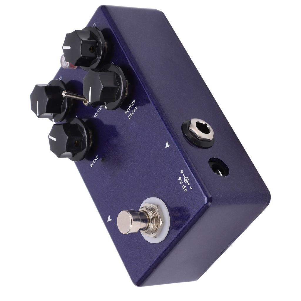 Педаль гитарного эффекта Sky Reverb Delay 2 в 1 Регулируемый цифровой аксессуар для инструмента