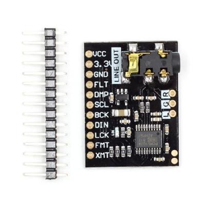 Модуль звуковой карты PCM5102A Цифровая звуковая плата PCM5102A Голосовой модуль Стерео звуковая карта с выходом 3,5 мм