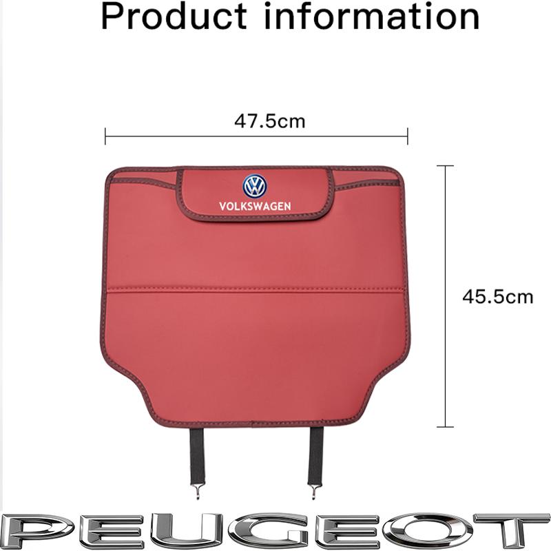 Защитный коврик на спинку автомобильного сиденья от пинков для VW GTI Polo Golf MK6 MK7MK8 Passat B6 B7 B8 Tiguan CC T-ROC Jetta Колпачок ниппеля шины