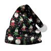 2024 Double-Sided Plus Velvet Christmas Hat for Adults & Kids