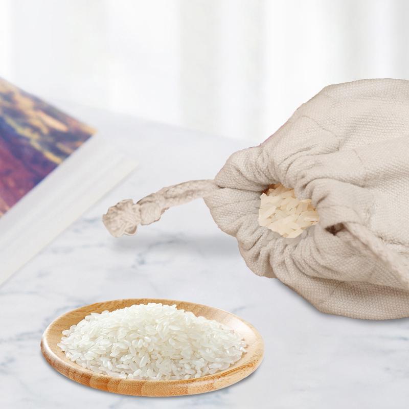 12 шт., хлопковая сумка для хранения своими руками, 4 размера, портативная, однотонная, на шнурке, дизайн, рождественский праздничный подарок