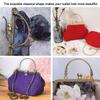 Handle Bag Accessories Purse Frame Kiss Clasp Purse Frame Purse Clasp Frame Bag Kiss Clasp Lock