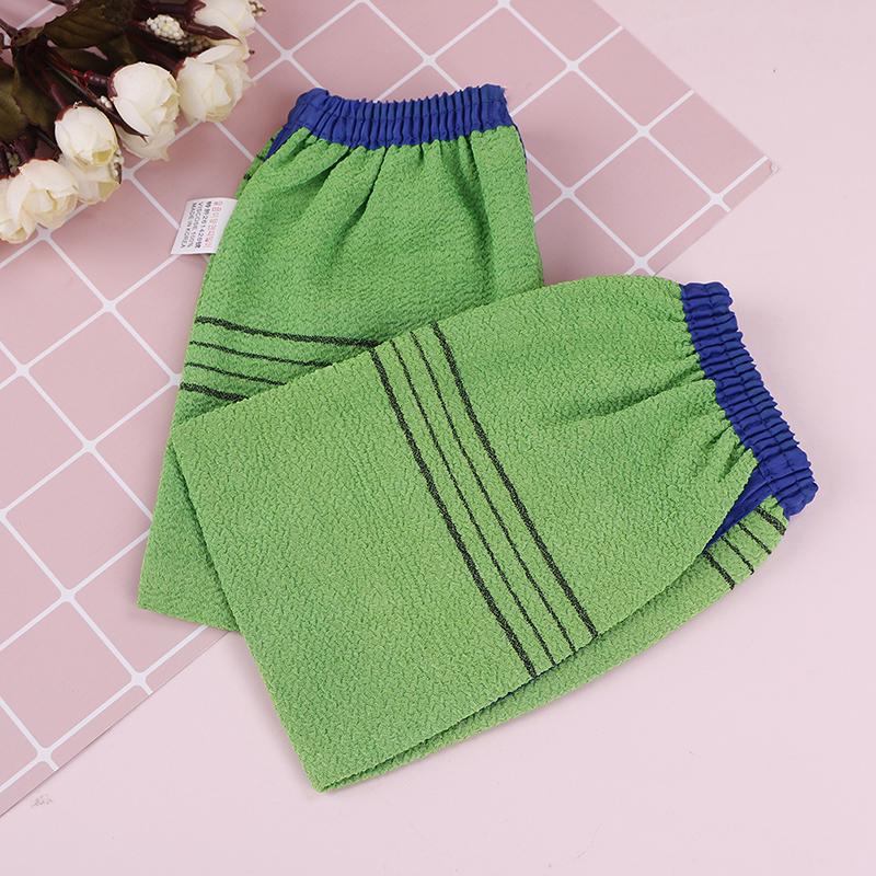 1 шт. отшелушивающая массажная перчатка для тела, перчатка для ванны, уход за кожей, перчатка для ванны, зеленая