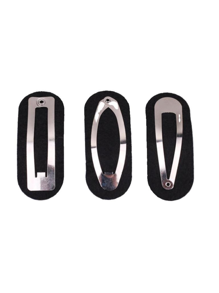 Сделай сам Зажимы для украшений из нетканого материала: 5-6 см Квадрат, Капля, Овал.