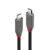 LINDY ANTHRA LINE USB4 Gen3x2 Cable with PD Smart Chip 0.8m Type-C Built-in (Model Number 36947)