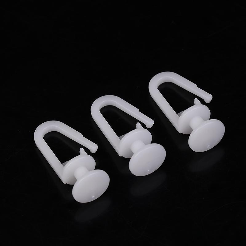 50 шт. карниз для штор Mute Slider пряжка для штор подвесная штора рулонная штора раздвижная шторная направляющая крючки для бегунков