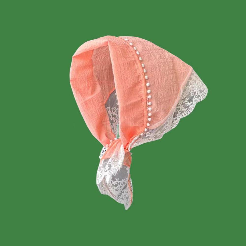 Lace Headscarf French Pastoral Style Headband Breathable Headband Towel  Women