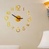 Number Wall Diy Clock 3d Mirror Sticker Modern Home Office Decor Art Decal