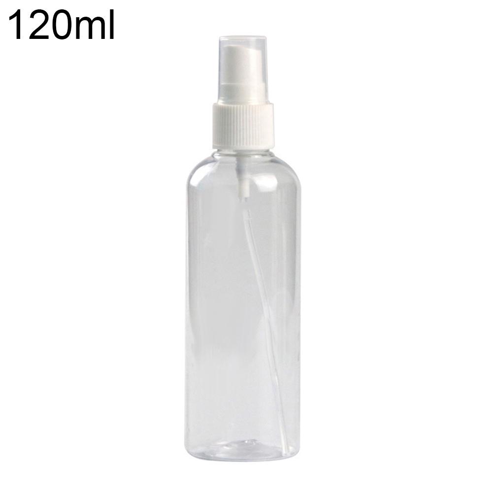 Portable Travel Transparent Plastic Empty Cosmetic Sample Spray Bottle Atomizer