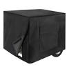 3 размера Чехол для генератора Ветрозащитный Защитный чехол Навес Укрытие Водонепроницаемая ткань Оксфорд Универсальные чехлы Защита Черный