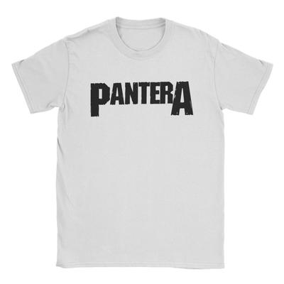 Мужские футболки с логотипом Pantera, хлопковые топы, крутая футболка с коротким рукавом и круглым вырезом, футболки больших размеров