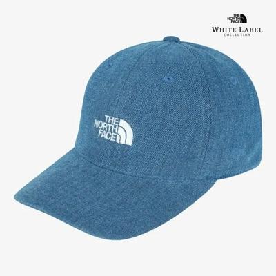 The North Face Кепка с логотипом White Label_Джинсовый СИНИЙ NE3CS00K