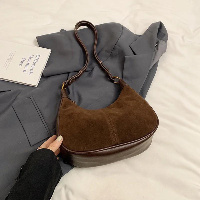 Маленькие подмышечные сумки из искусственной кожи, женская наплечная сумка для женщин, зимний новый тренд, сумка через плечо Y2K, сумки CLE