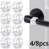 Security Protection Doorstop House Door Stop Transparent Silicone Handle Protector Home Hardware Door Ding Prevention Guard