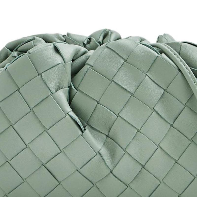 Bottega Veneta Pouch Bag New Sauge/Gold Women Pouches Green 585852-VCPP1-3403