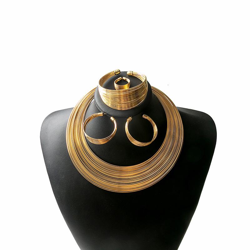 Классический ретро этнический многослойный комплект украшений в виде ожерелья Винтажный этнический традиционный комплект украшений