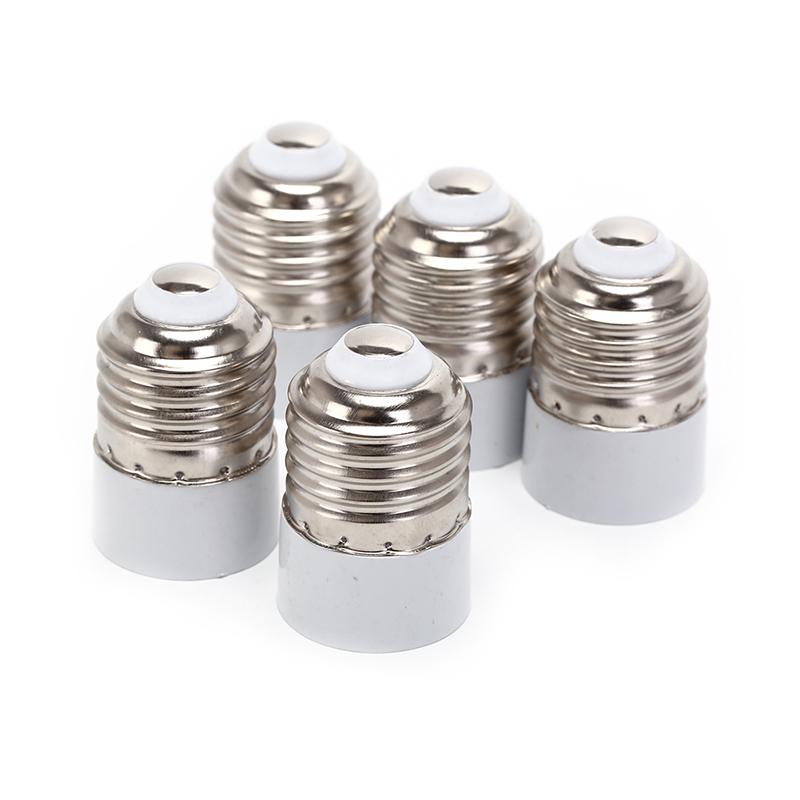 5Pcs/Lot E27 To E14 Lamp Holder Converter Socket Light Bulb Base Type Adapter