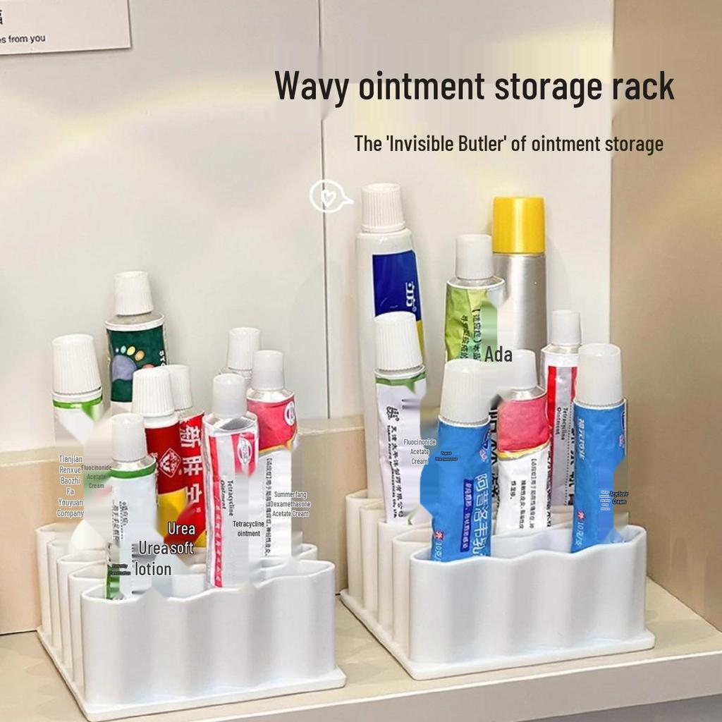 Силиконовая мазь и подставка для хранения косметики