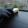1 шт. Мягкая щетка для чистки кожи из конского волоса, настоящая щетка для детализации салона автомобиля, инструмент для чистки и мытья автомобиля
