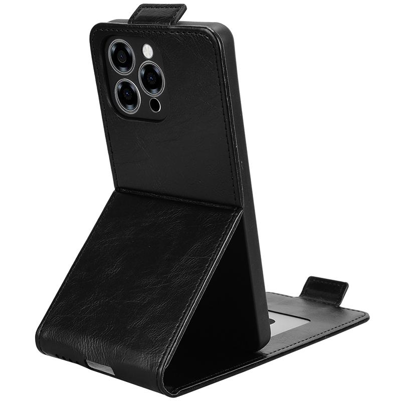 For Doogee Note 58 Pro/Note 58 Stand Case Magnetic Clasp Vertical Flip Leather Phone Cover with Card Holder