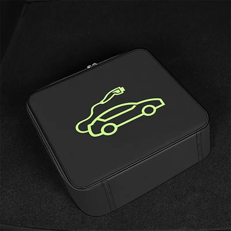 Портативная сумка для хранения автомобильного зарядного кабеля EV для EVOLUTE i-PRO 2023 2024, водонепроницаемая коробка для хранения багажника, аксессуары