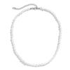 Simple Imitation Pearl Choker Necklace For Women Vintage Elegant Beaded Temperament Necklace Wedding Party Jewelry
