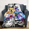Naruto Character Personalized Text Blanket Gift Personalized Blanket Comfortable Versatile for Office Chair Office Sofa Picnics