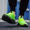 Весна/осень мужские большие размеры лезвийная подошва спортивная обувь летающая плетеная фитнес беговые кроссовки