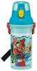 Skater Children's Water Bottle, 480ml, Direct Drinking, Plastic, One-Touch Operation, Dishwasher Safe, Made In Japan, One Piece, Size 24, PSB5SANAG-A