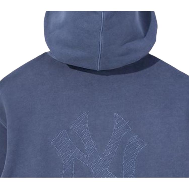 New Era Худи New York Yankees, стиранное, унисекс, темно-синее 13781104