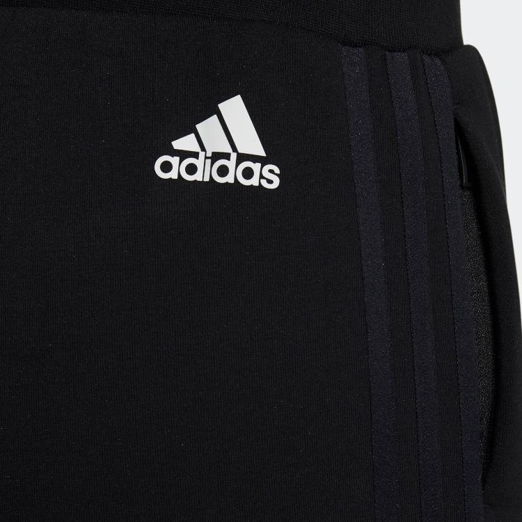 adidas Спортивные брюки свободного покроя с небольшим логотипом, черные женские брюки H09688