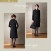 Белый черный формальный траурный комплект одежды всесезонный пиджак с отложным воротником платье комплект из 2 предметов черный 11 110731519 [SORITEAL Label] женский №