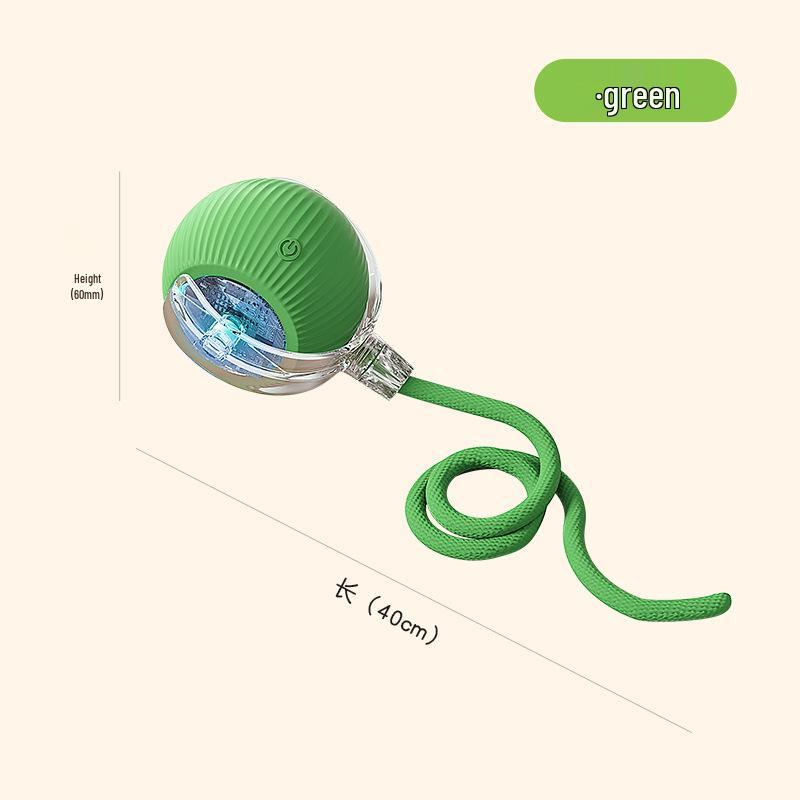 Smart Cat Ball: Automatic Self-Entertaining Rolling Toy for Kittens